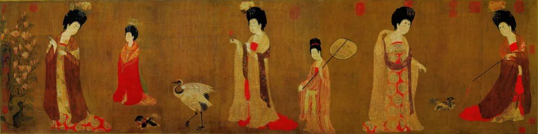 ①“宅”家也能看展览!带你云逛奉博观明代王妃首饰精品 簪花仕女图.jpg